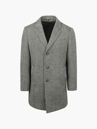 Suitable Coat Wool Pepita Pepper Grey