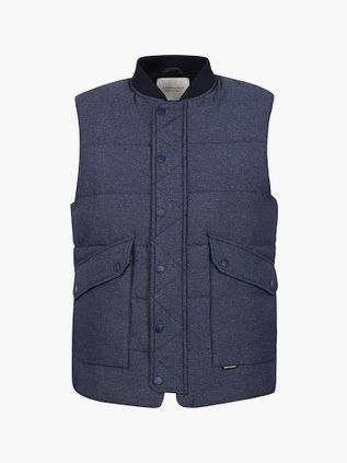 Scotch and Soda Bomber Bodywarmer Mørkeblå