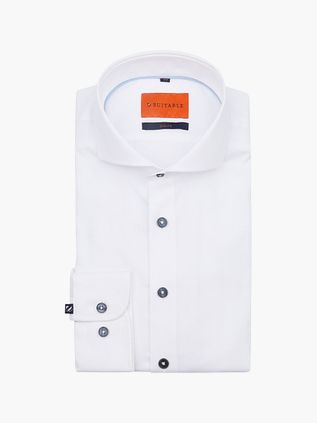 Suitable Melange Koszula Biała