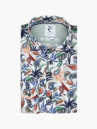 R2 Skjorte Paisley Multifarvet