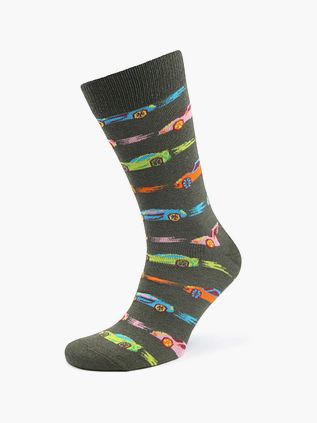 Happy Socks Strømper Car Stripe