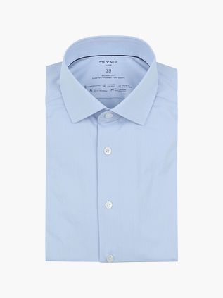 OLYMP Luxor Skjorte 24/Seven Lyseblå