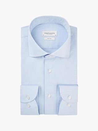 Profuomo Skjorte Cutaway Blue