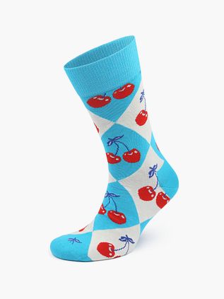 Happy Socks Sokker Argyle kirsebær