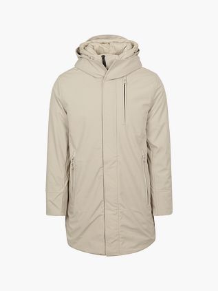 KnowledgeCotton Apparel Climate Shell Jakke I Offwhite