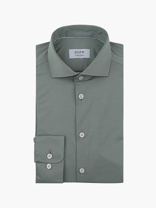 Pure Den Funktionelle Skjorte Super Stretch Grøn
