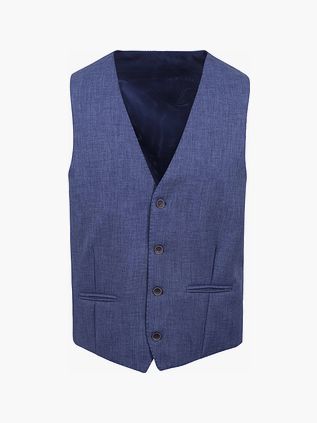 Suitable Vest Unsuspecting Royal Blå