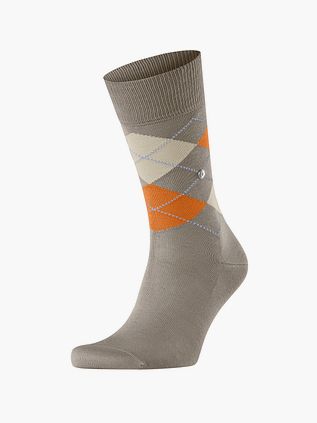 Burlington Manchester Sok Ruten grå 4180