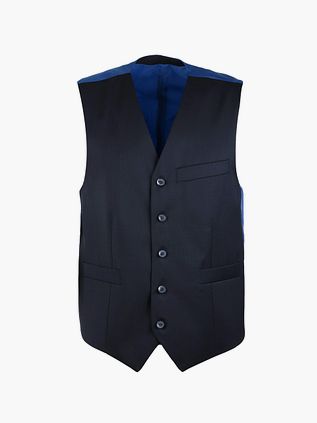 Suitable gilet in lana Piga blu scuro