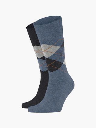 Burlington Everyday 2-Pack Mørkeblå Grå 6797