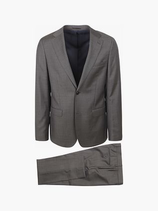 Passer Faux Uni Kostume Uld Grå