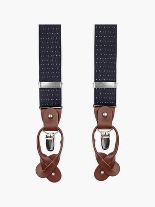 Suitable Luxe Seler Navy Prikker