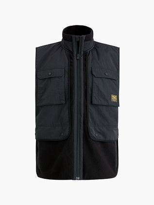 Chaleco bodywarmer de forro polar PME Legend negro