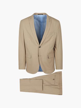 Passer Perfekt i denne Smukke Beige Dragt fra Suitable