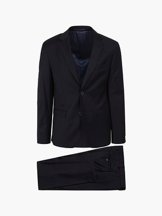 Suitable Anzug Toulon Serge Wolle Uni Navy