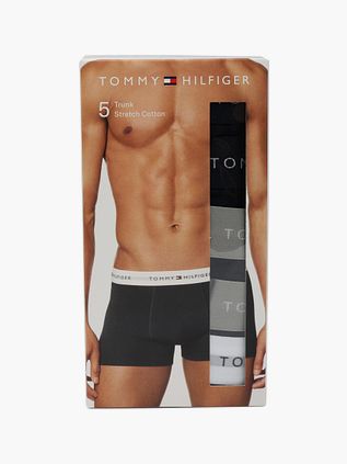 Tommy Hilfiger Boxer Trunk 5-Pack Zwart