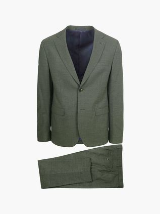 Suitable Strato Toulon Dress i Ull Sterling Grønn