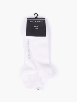 Tommy Hilfiger calzini sneaker 2-pack bianchi