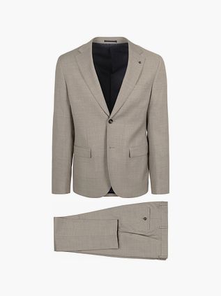 Suitable Toulon Drakt i uld Beige