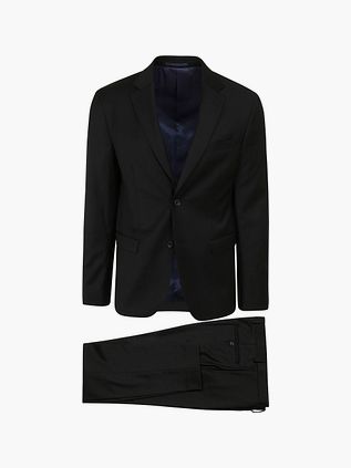 Garnitur Suitable Toulon Serge Wool Uni czarny