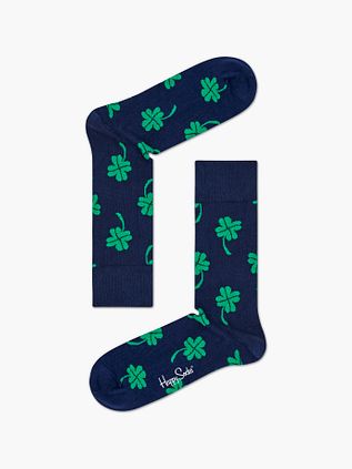 Happy Socks Flower Strumpor Blå