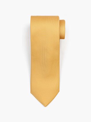 Suitable Zijde Stropdas Geel