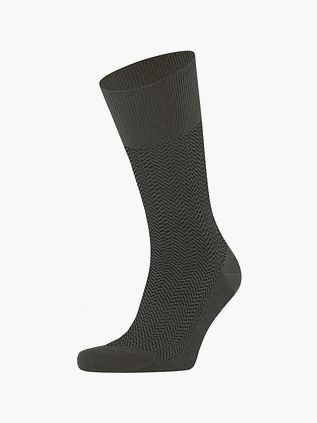 Skarpety Falke Airport Herringstripe w kolorze Army