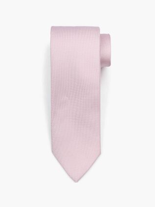 Cravatta in seta Suitable rosa chiaro