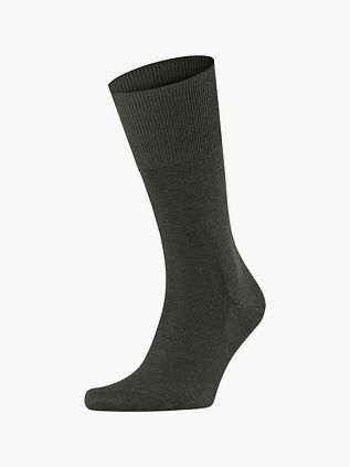 Falke Airport Sokk Wool Blend 7155 Mørkegrønn