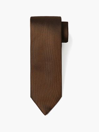 Suitable Seide Krawatte Braun