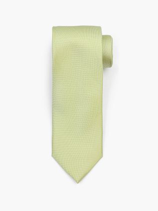 Suitable Zijde Stropdas Lime Groen