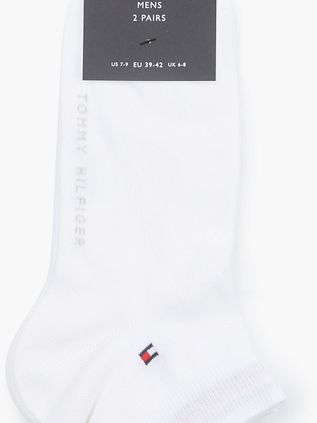 Tommy Hilfiger Sneakersokker 2-Pak Hvid