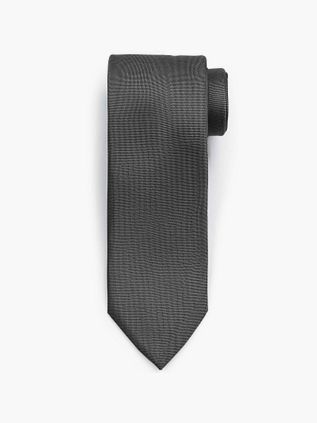 Suitable Seide Krawatte Anthrazit