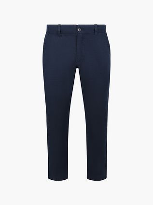 BOSS Chino Sanderson Leinen-Mix Navy