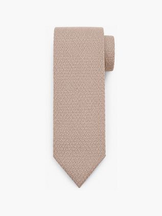 Suitable Cravate Knitted Laine Beige