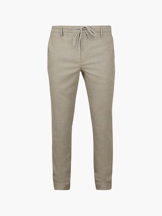 Alberto Jump Spodnie Flanelowe Beige