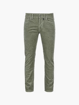 Pierre Cardin Trousers Lyon Tapered Corduroy Green