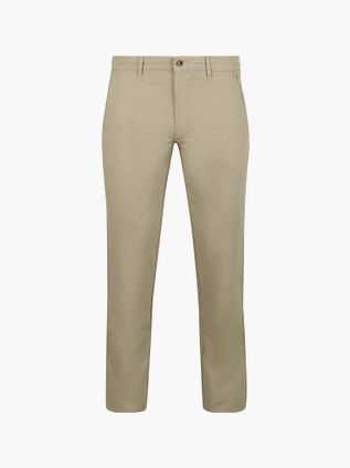Suitable Chino Pico Bomull Lin Kakigrønn