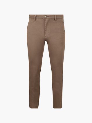 Chinosy Suitable Philo Flex w kolorze taupe