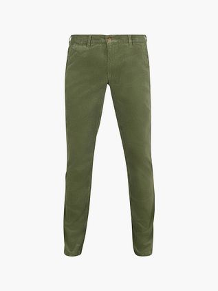 Suitable Chino Plato Cord Corduroy Grøn