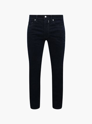 Pierre Cardin Bukse Lyon Tapered Corduroy Marineblå
