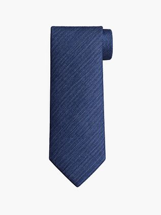 Suitable Two Toned Cravatta Donkerblauw