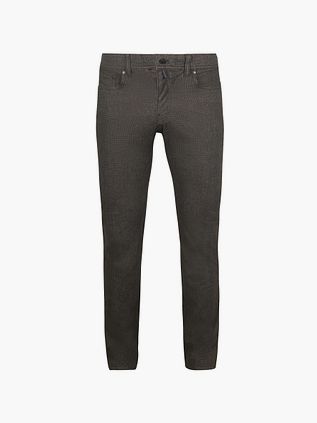 Pierre Cardin Lyon Pantaloni Tapered Print Brown