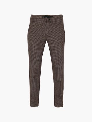 Cast Iron Chino Tartan Brun