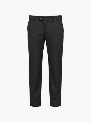 Mac Trousers Lennox Herringbone Grey Stone