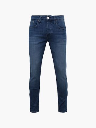 MUD Jeans Denim Slimmer Rick Niebieski