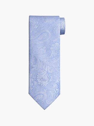 Suitable Slips Silke Big Paisley Lyseblå