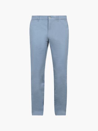 Chinosy Suitable Peano Twill w kolorze stalowoniebieskim