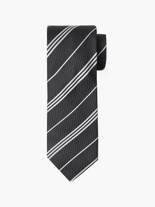 Suitable Silkestrop Bred Grå Stribe