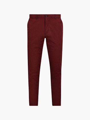 Steppin' Out Newbury Chino Twill Burgundy